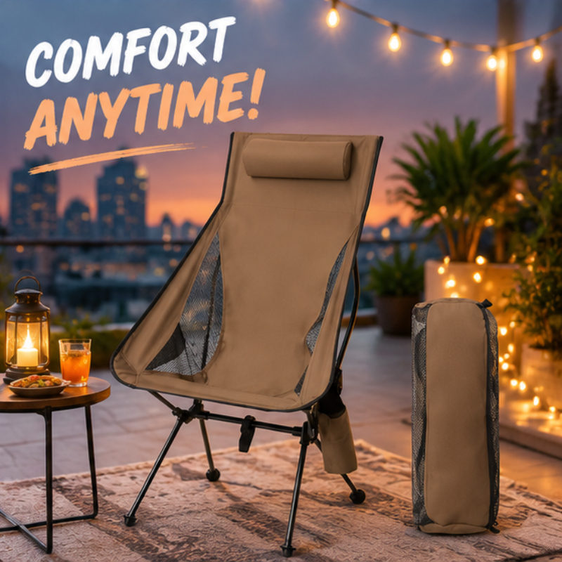 Outdoor Furniture Lowes - Thick Padded Headrest Lightweight Aluminum Camping