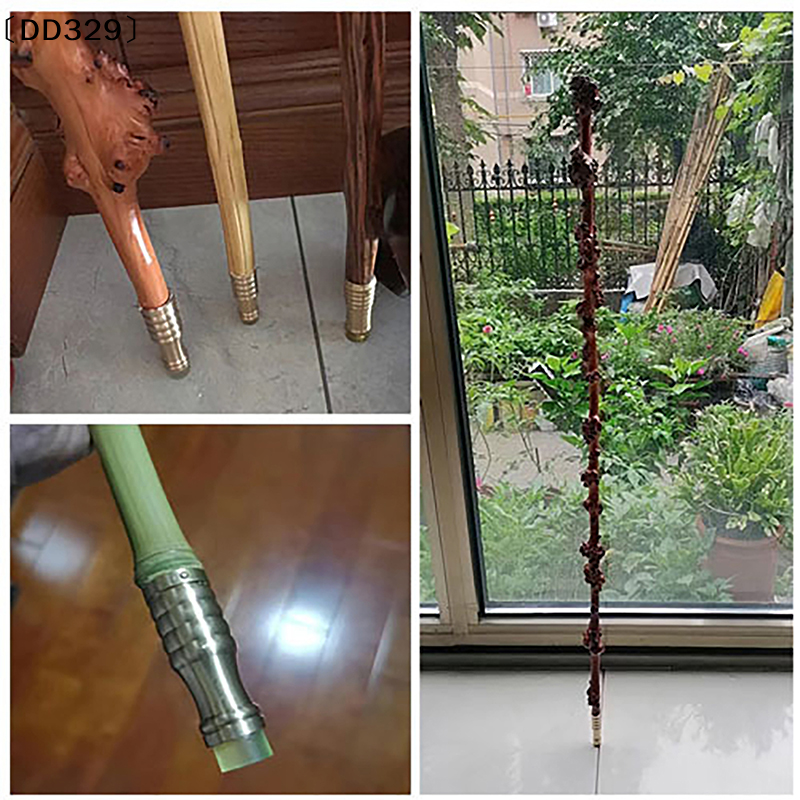 Outdoor Furniture Rocking Chair - 1PCS 10/16/18/20/25 Brass Cane Crutch Tip