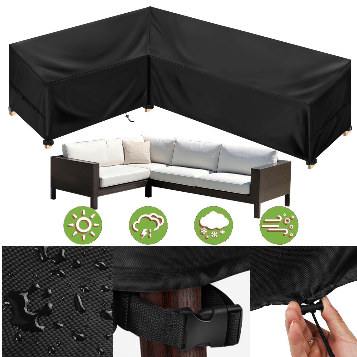 Outdoor Waterproof Sectional S - Outdoor Furniture Manufacturer recensie en prijs