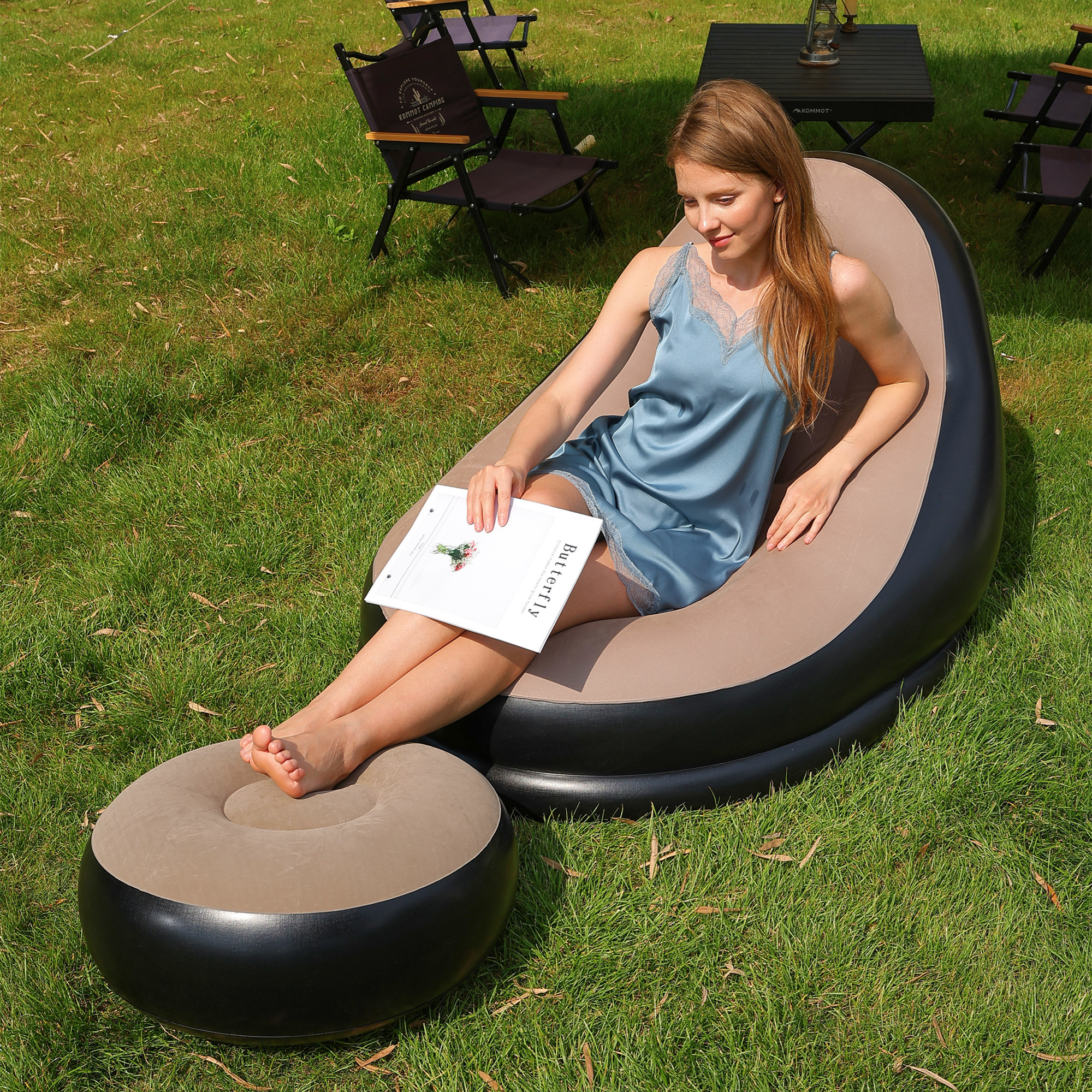 Lazy Couch Sofas Inflatable Ch - Outdoor Furniture Lounge Chair recensie en prijs