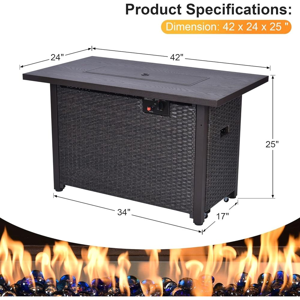 13-Piece Outdoor Sectional Pat - Outdoor Furniture And Fire Pit recensie en prijs