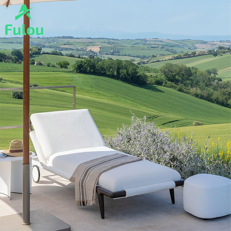Modern Aluminum Sun Lounge UV  - Outdoor Furniture Quick Dry recensie en prijs
