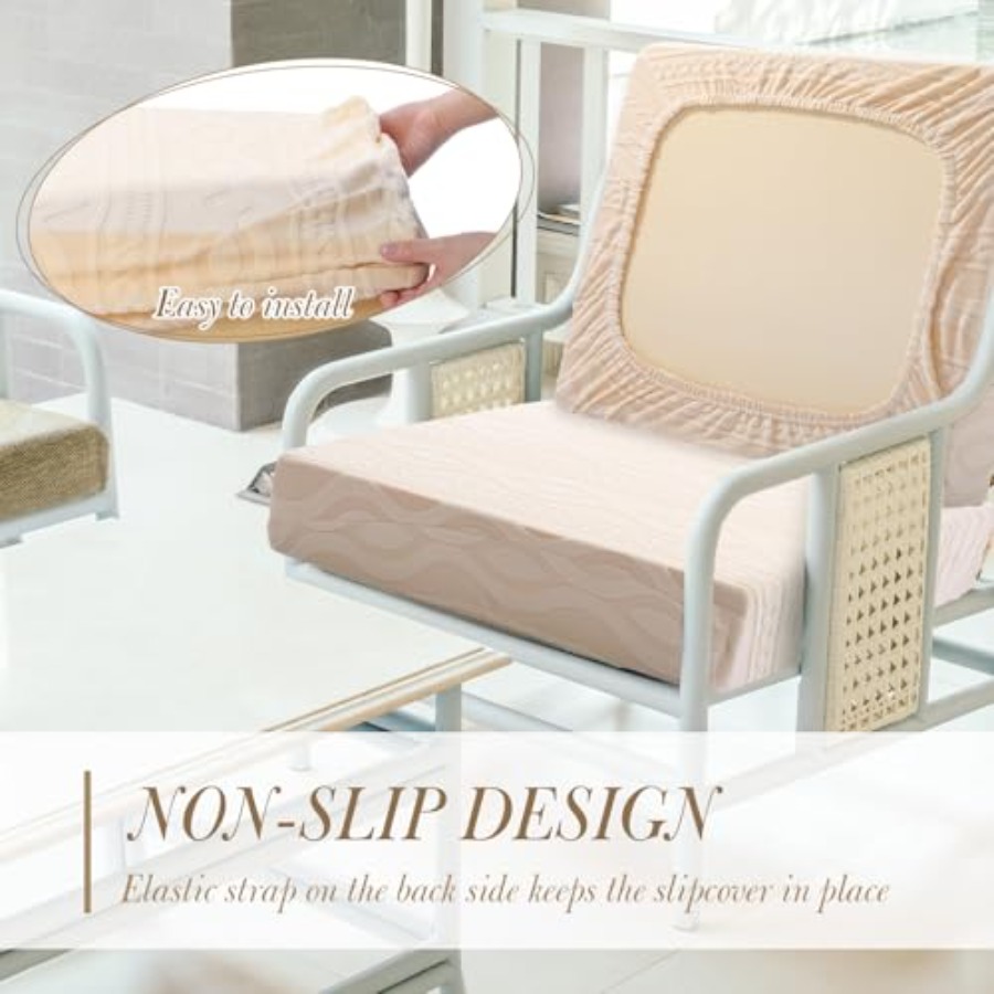 8Pcs Stretch Patio Cushion Cov - Outdoor Furniture Cushion recensie en prijs