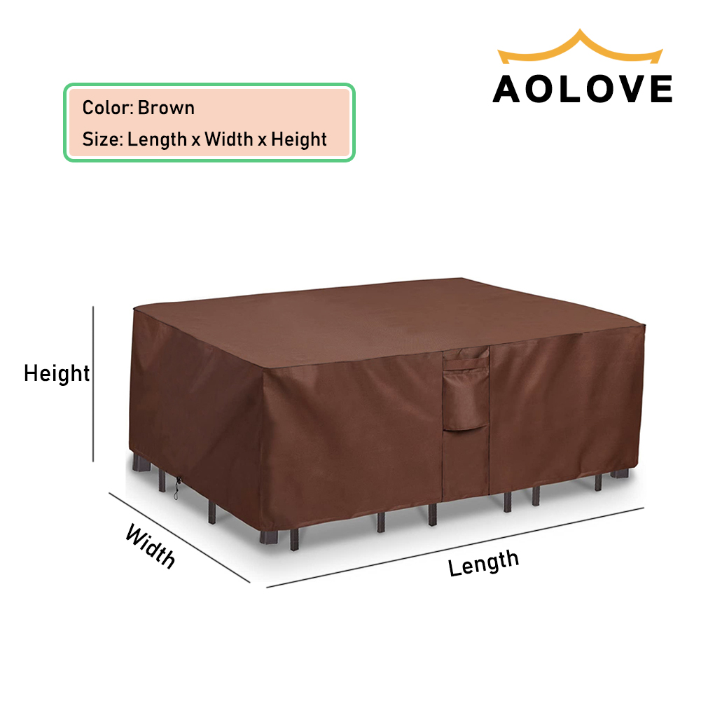 Brown 420D HEAVY DUTY Outdoor  - Outdoor Furniture Manufacturer recensie en prijs