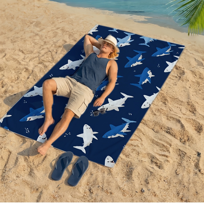 Waterproof Shark Print Beach P - Outdoor Furniture Quick Dry recensie en prijs