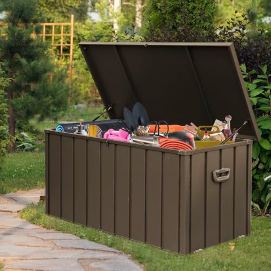 160 Gallon Deck Box Outdoor St - Outdoor Furniture Cushion recensie en prijs