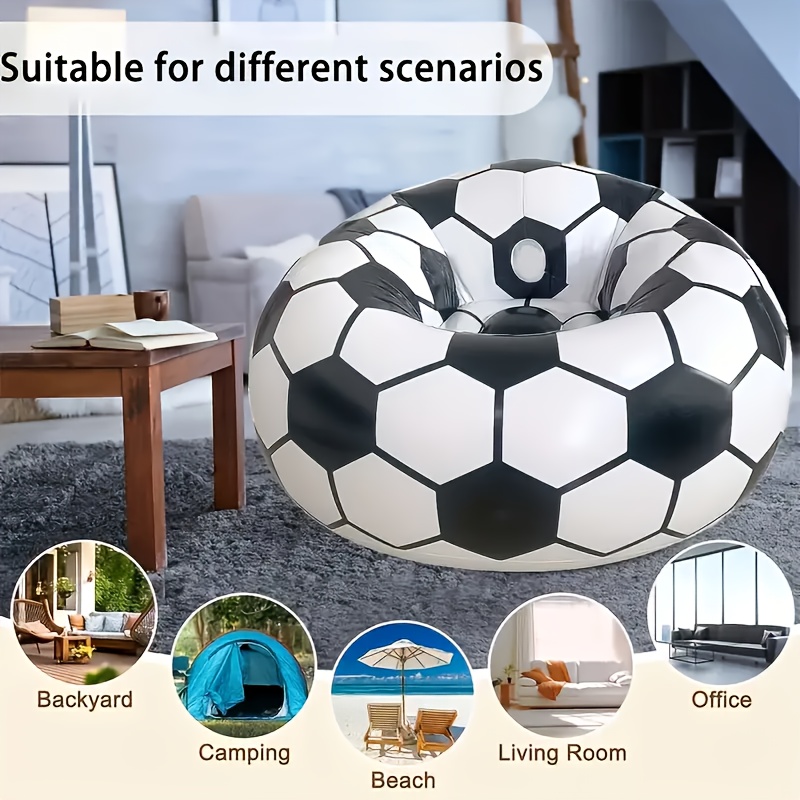 Inflatable Football-Shaped Sof - Outdoor Furniture Cushion recensie en prijs