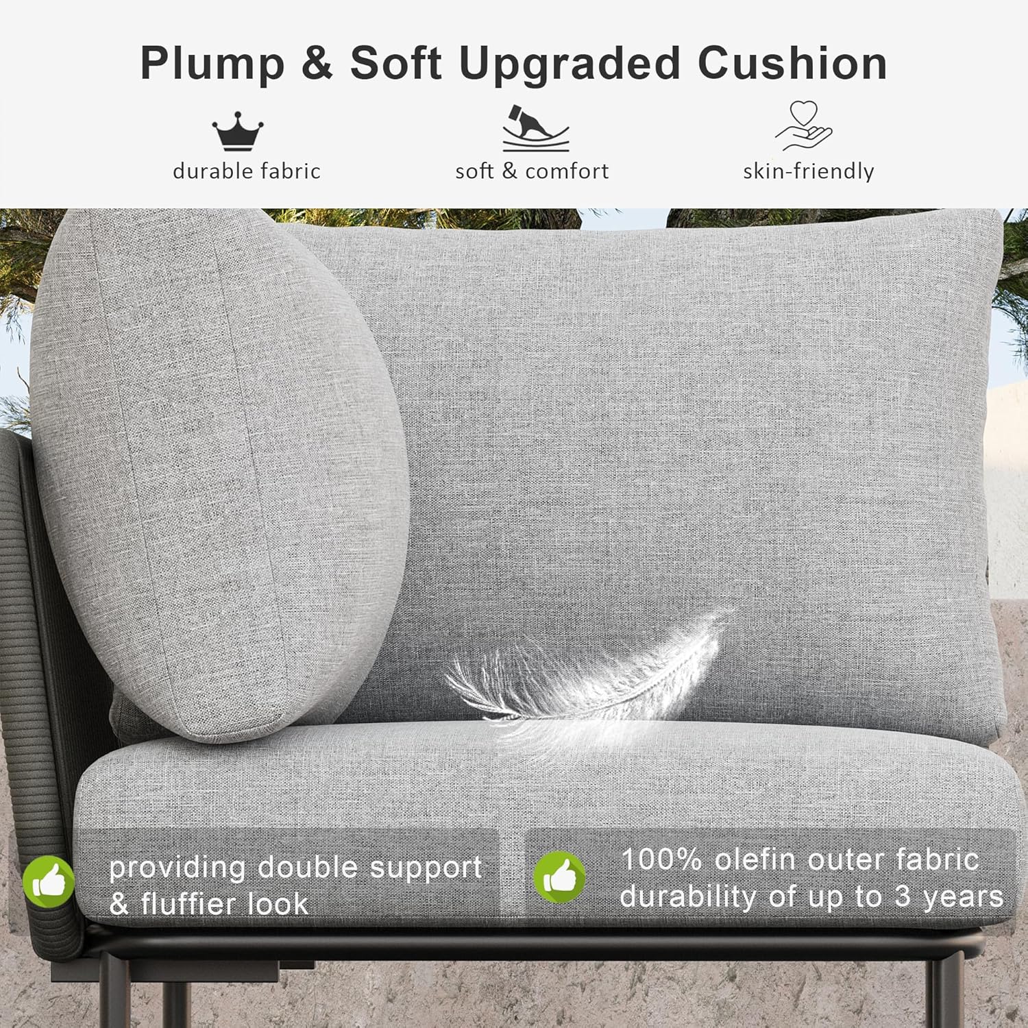 5 Pieces Aluminum Patio Furnit - Outdoor Furniture And Fire Pit recensie en prijs
