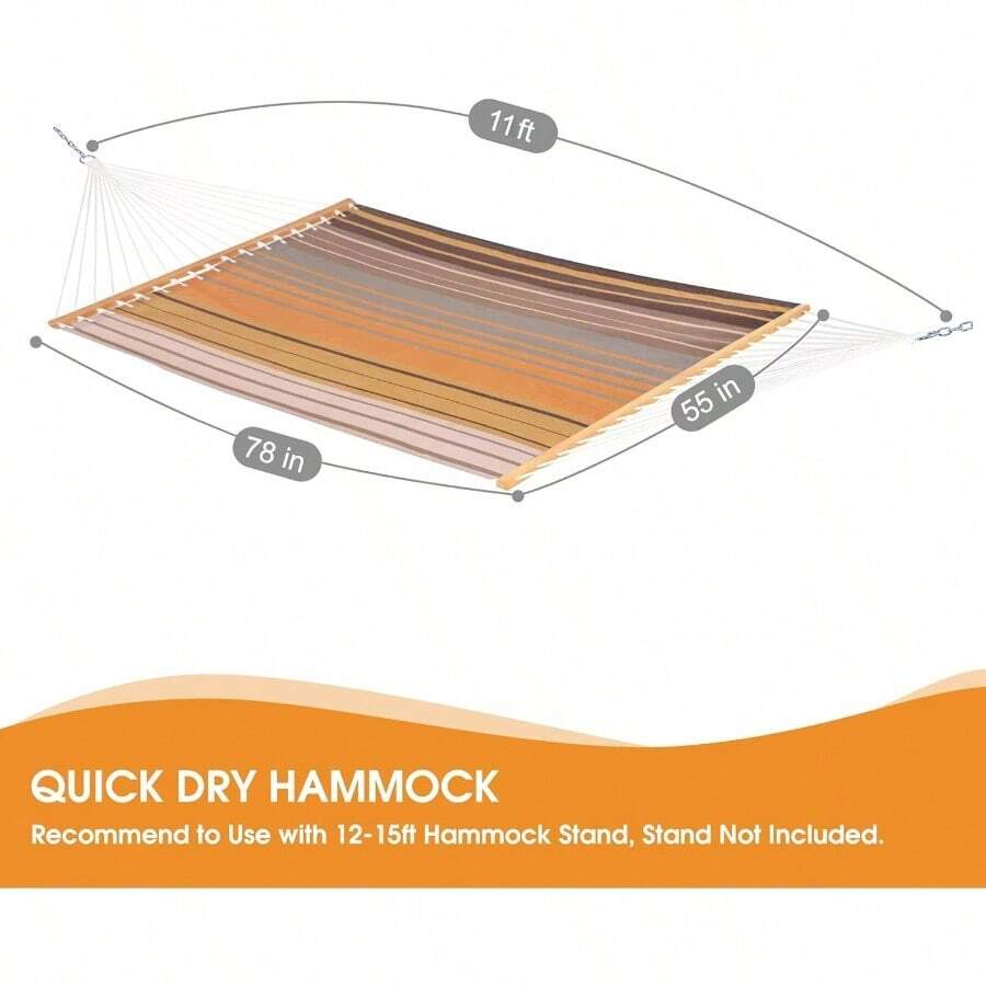 Quick Dry Double Hammock With  - Outdoor Furniture Quick Dry recensie en prijs