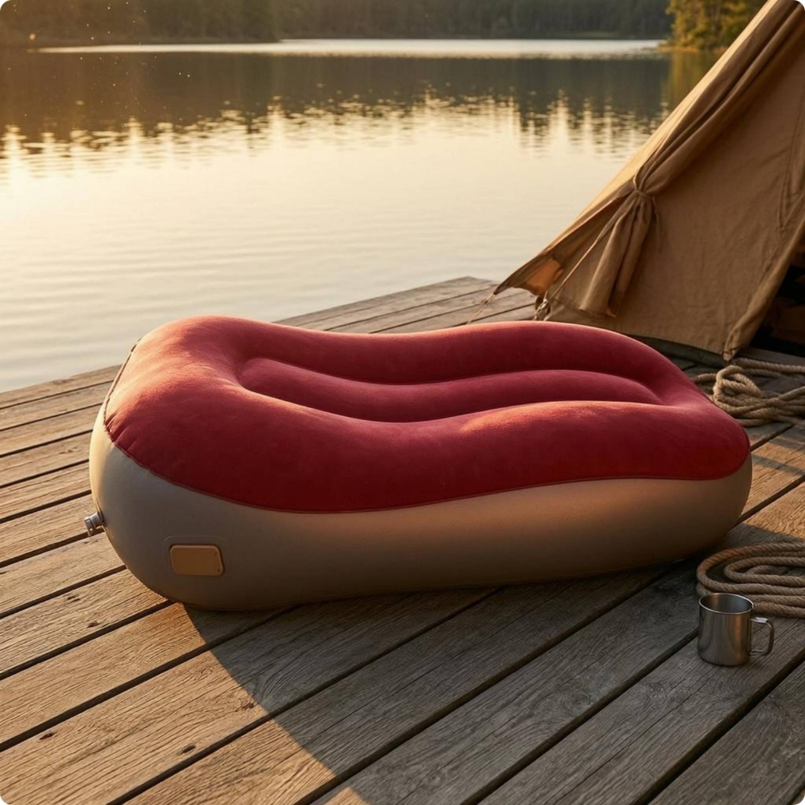 Single-Person Inflatable Sofa  - Outdoor Furniture Lounge Chair recensie en prijs