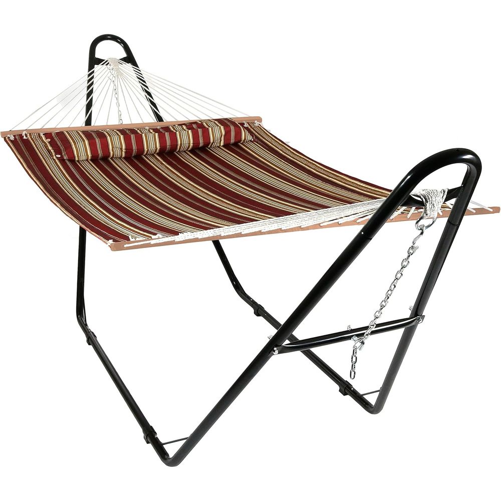 Sunnydaze Quilted Double Hammo - Outdoor Furniture Quick Dry recensie en prijs