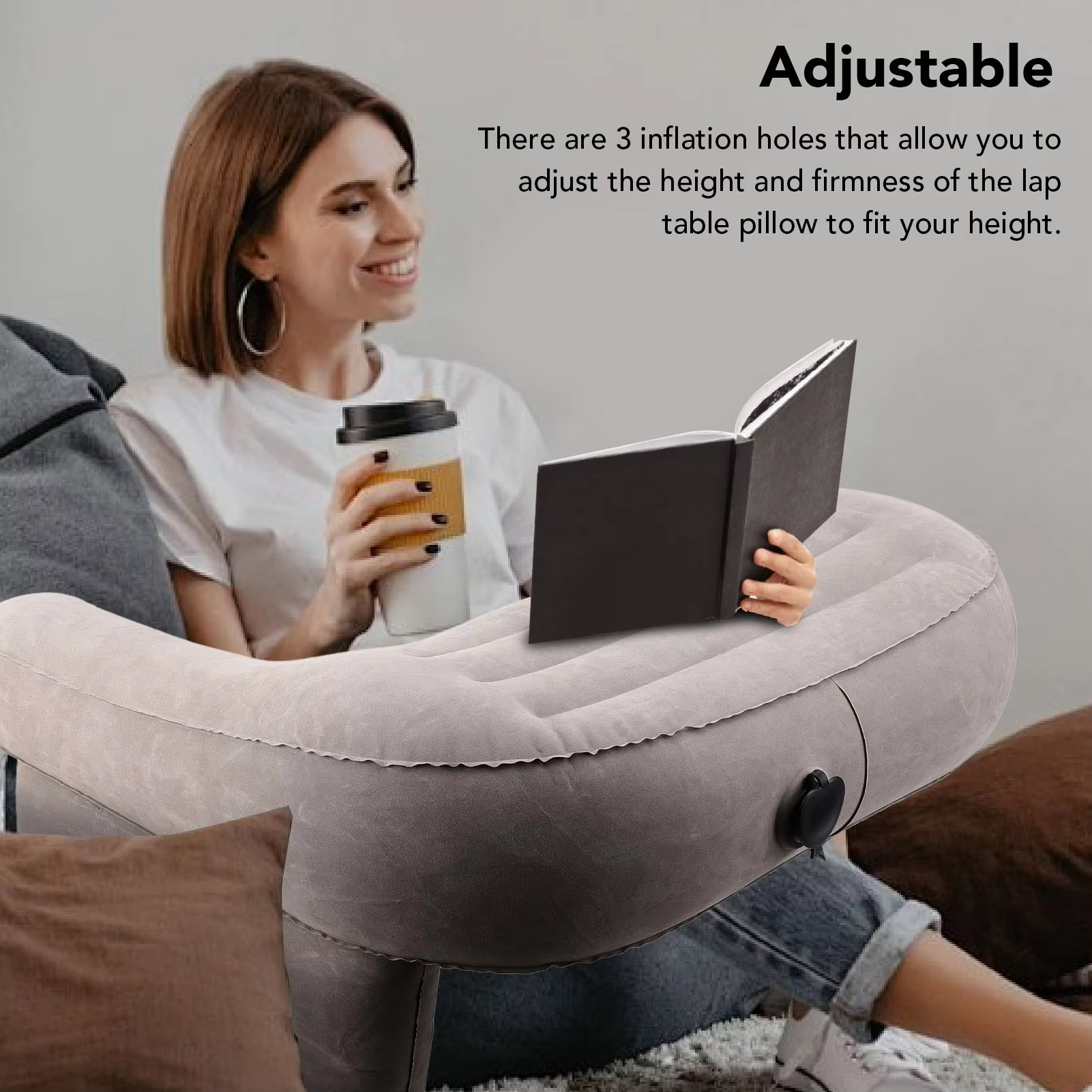 Inflatable Lap Desk Pillow Inf - Outdoor Furniture Cushion recensie en prijs