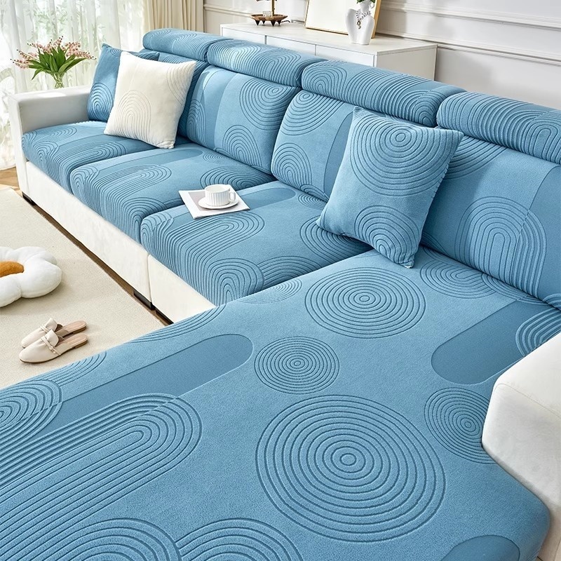Elastic Jacquard Velvet Sofa C - Outdoor Furniture Plus recensie en prijs