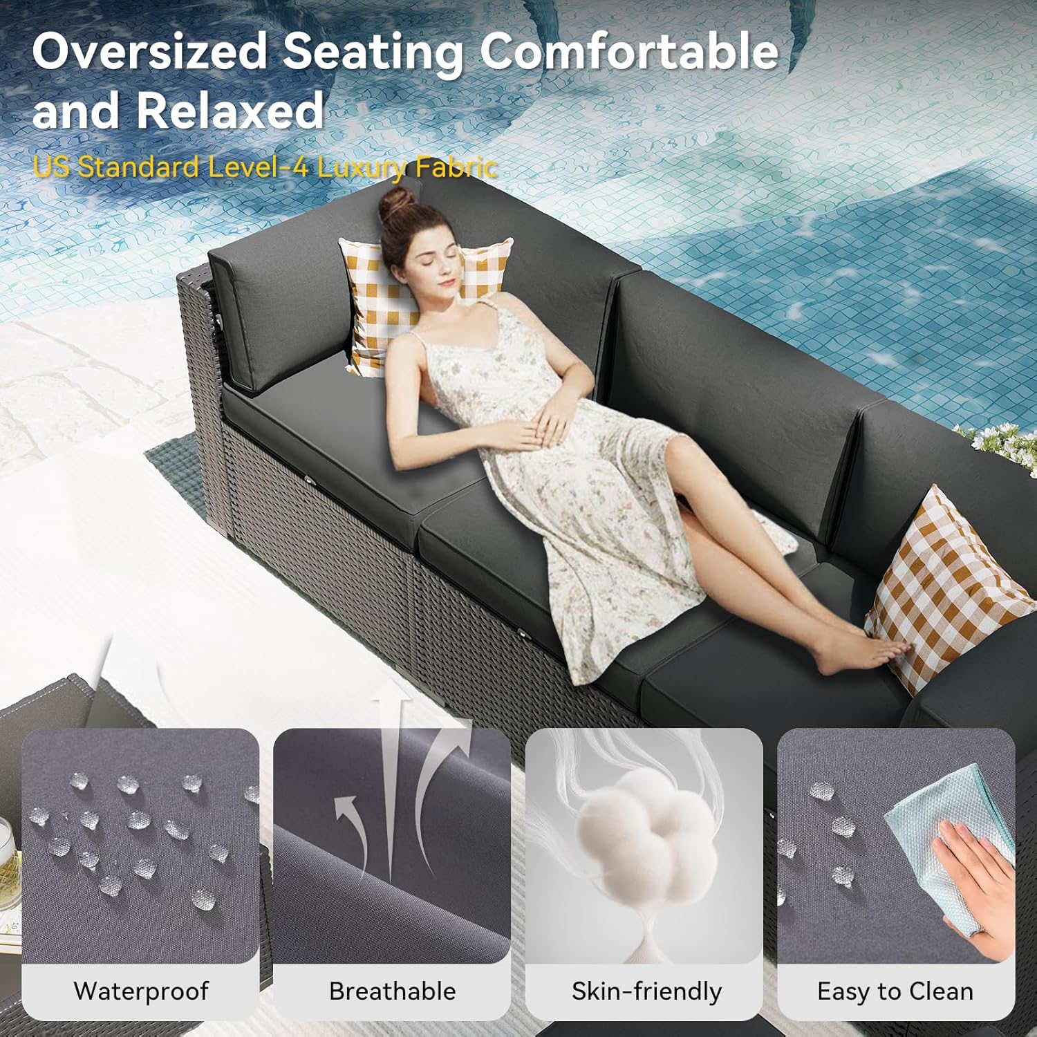 Patio Furniture Set with Fire  - Outdoor Furniture And Fire Pit recensie en prijs