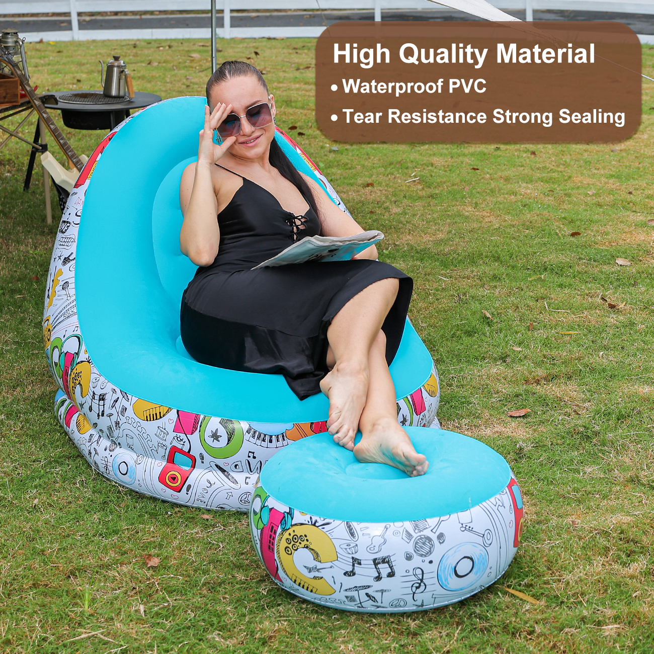 1PC Inflatable Lounger Chair w - Outdoor Furniture Lowes recensie en prijs