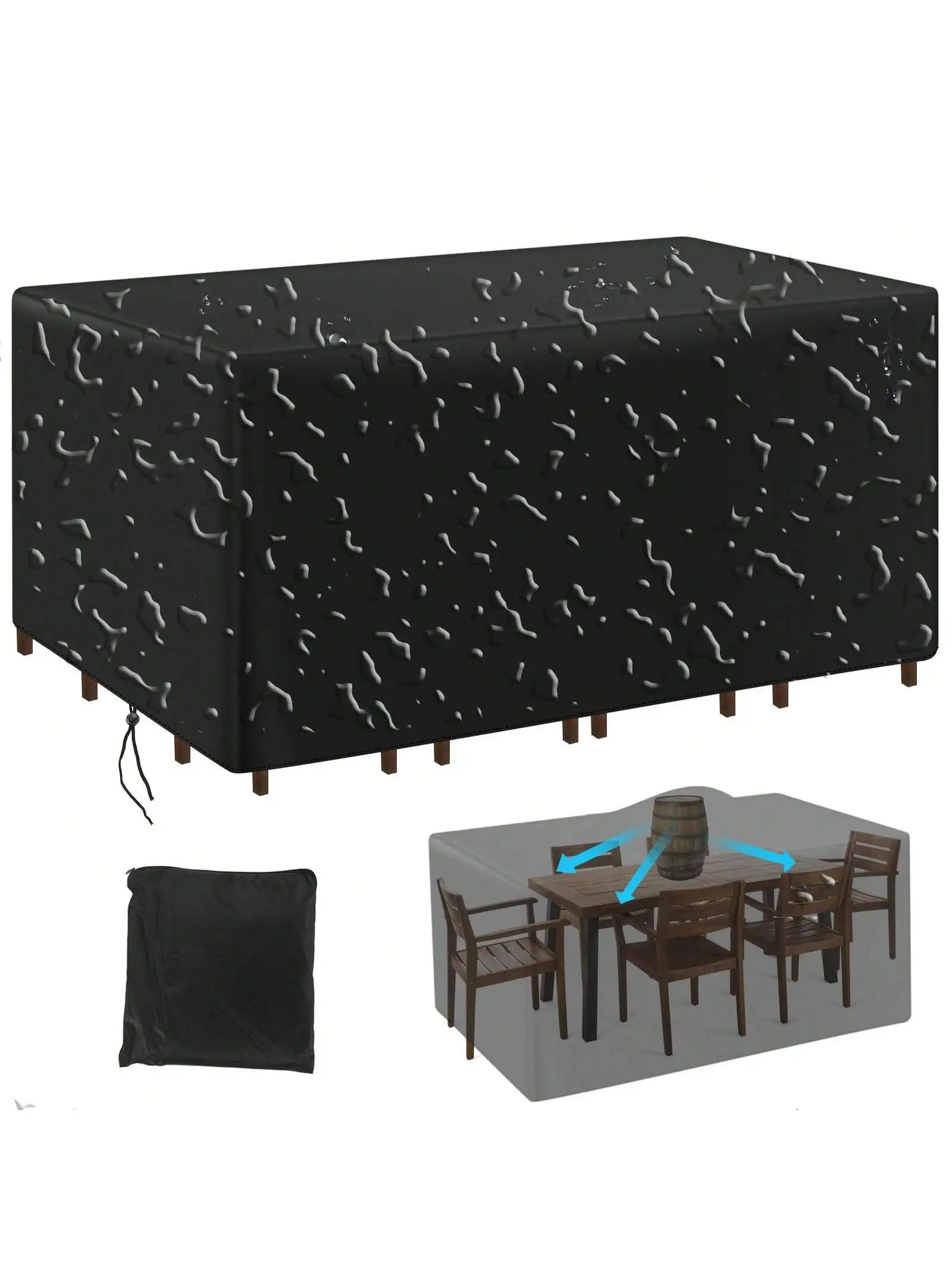 Multi-Size Outdoor Patio Garde - Outdoor Furniture Covers Waterproof recensie en prijs