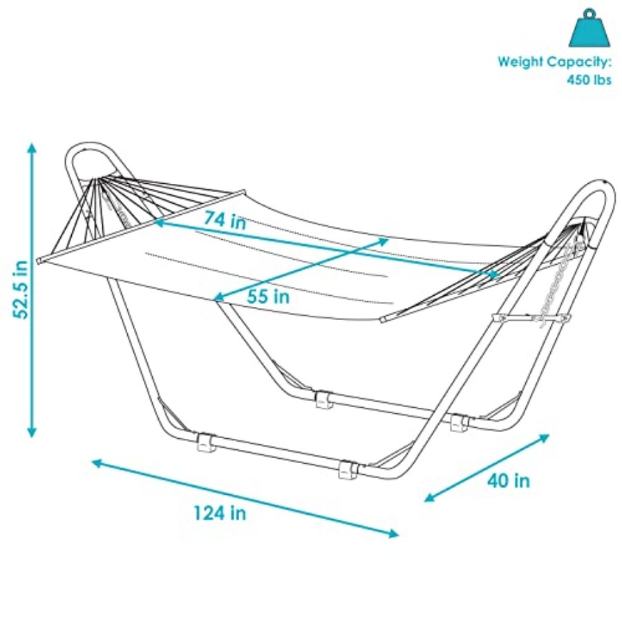 Outdoor quilted double hammock - Outdoor Furniture Quick Dry recensie en prijs