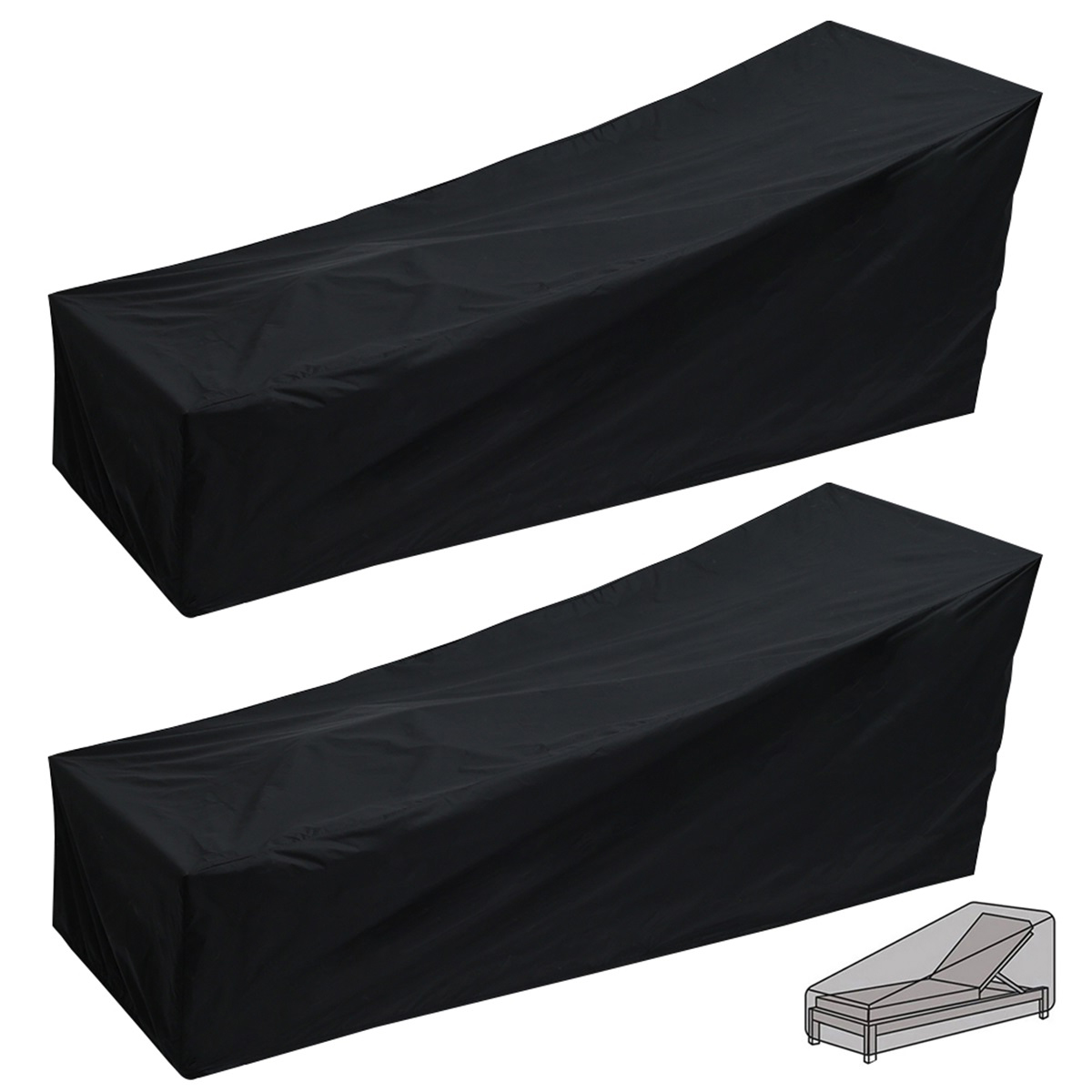 Outdoor Garden Sunbed Cover Su - Outdoor Furniture Lounge Chair recensie en prijs