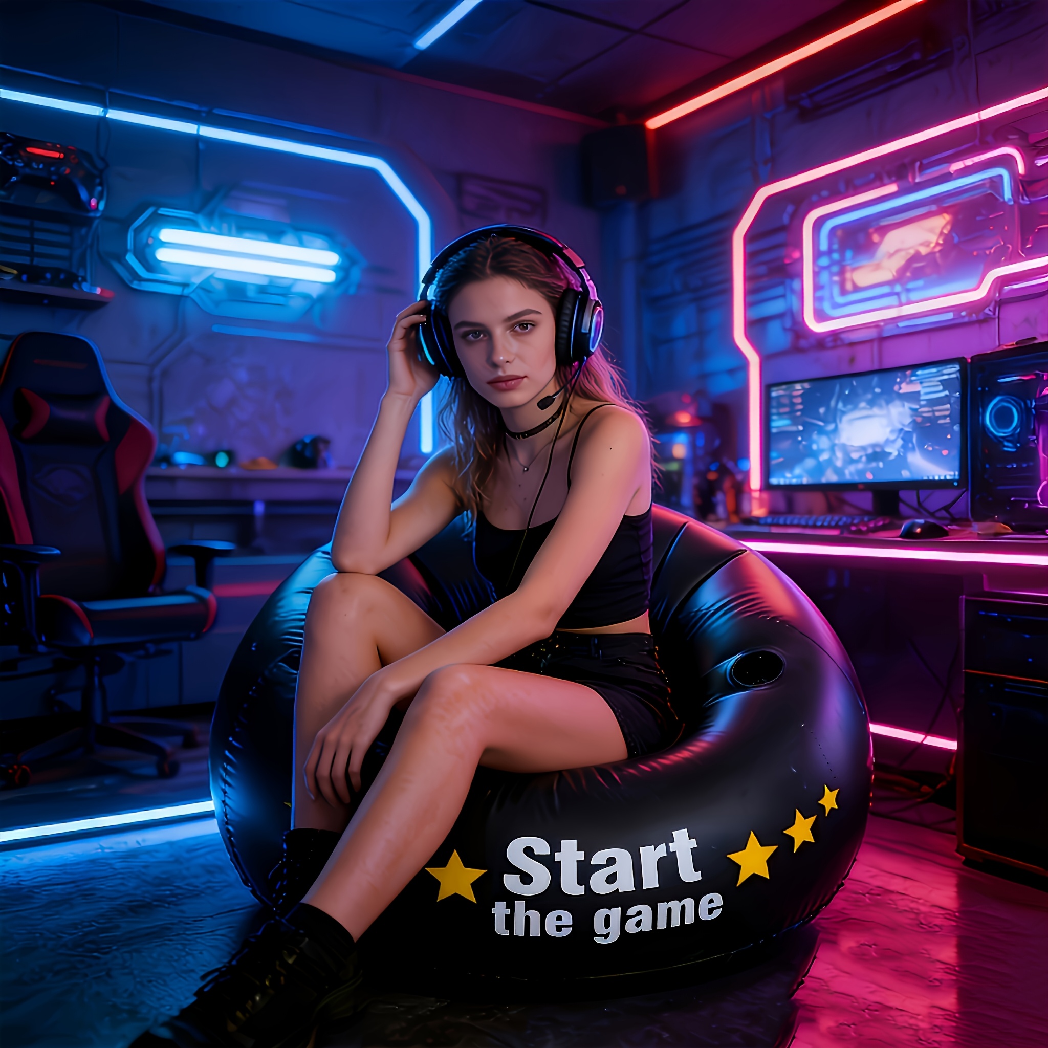 Gaming Inflatable Lazy Sofa Ch - Outdoor Furniture Lounge Chair recensie en prijs