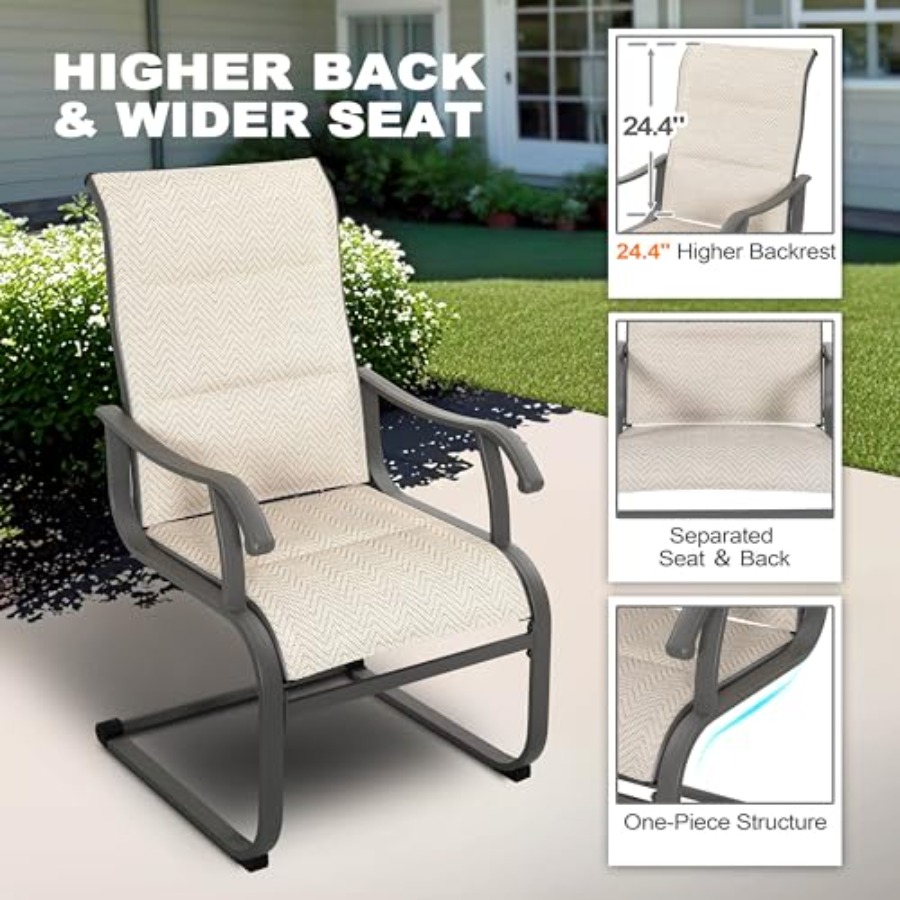 5 Piece Patio Dining Set Outdo - Outdoor Furniture Plus recensie en prijs