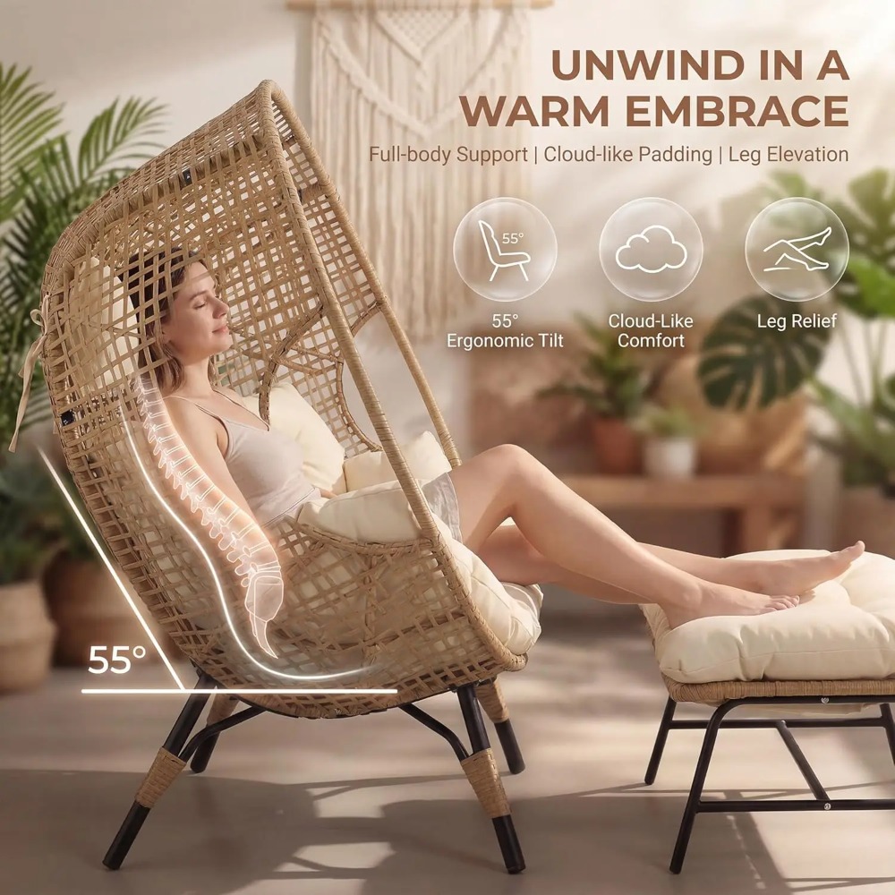 plus Size XL 57.1' Indoor Outd - Outdoor Furniture Plus recensie en prijs