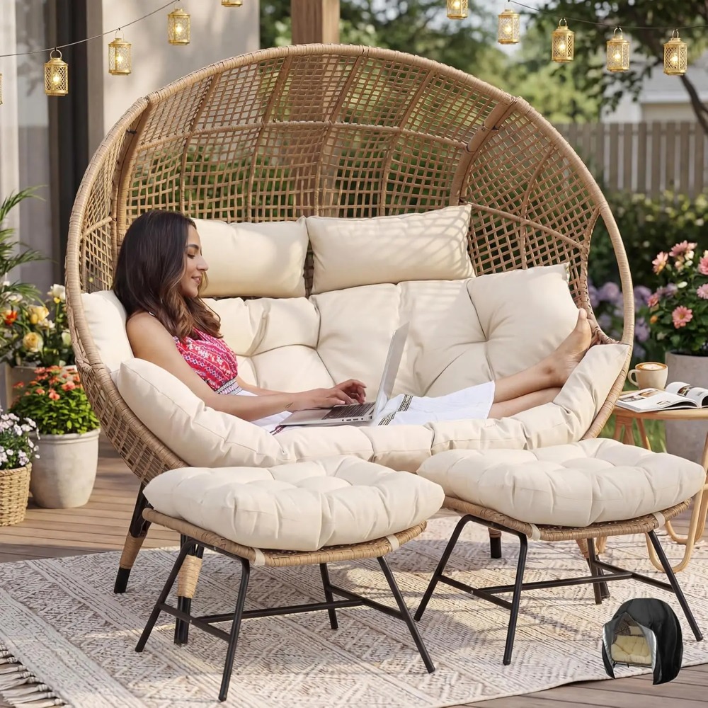 plus Size XL 57.1' Indoor Outd - Outdoor Furniture Plus recensie en prijs
