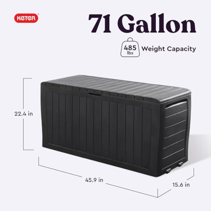 Marvel Plus 71 Gallon Resin De - Outdoor Furniture Plus recensie en prijs