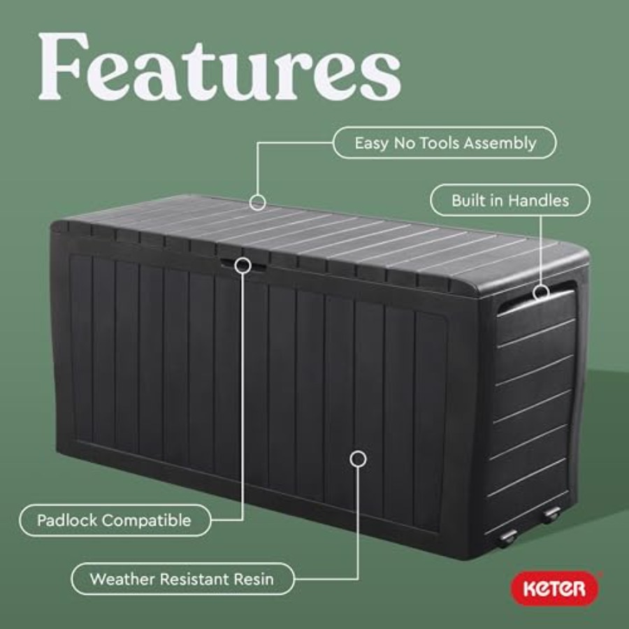Marvel Plus 71 Gallon Resin De - Outdoor Furniture Plus recensie en prijs