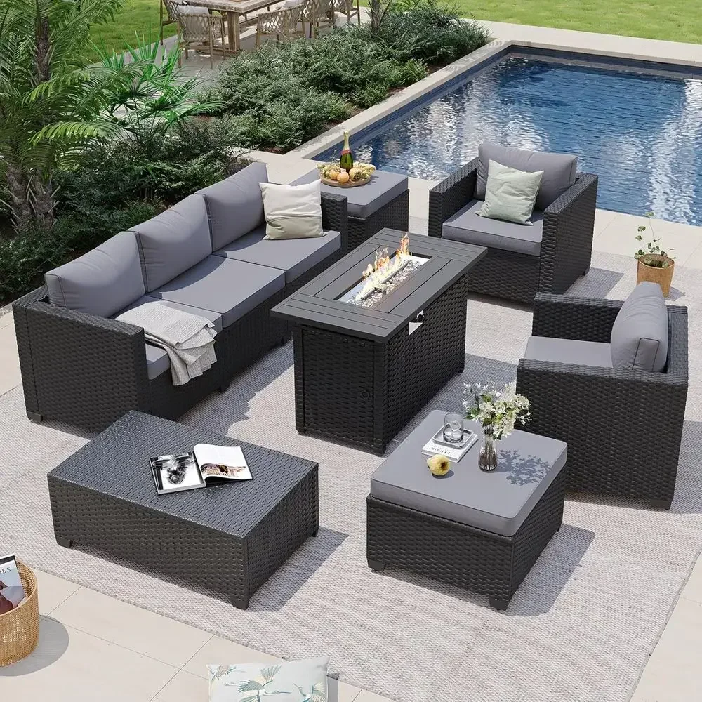 7-Piece Outdoor Patio Furnitur - Outdoor Furniture And Fire Pit recensie en prijs