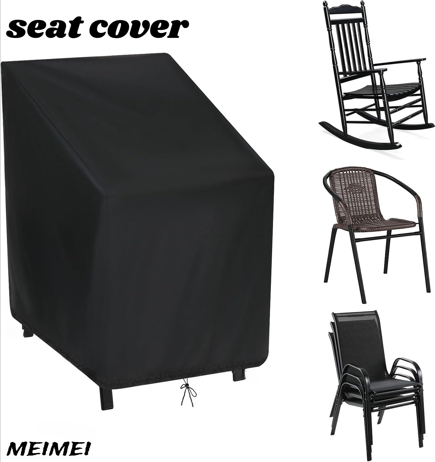Stacked Chair Dust Cover Stora - Outdoor Furniture Covers Waterproof recensie en prijs
