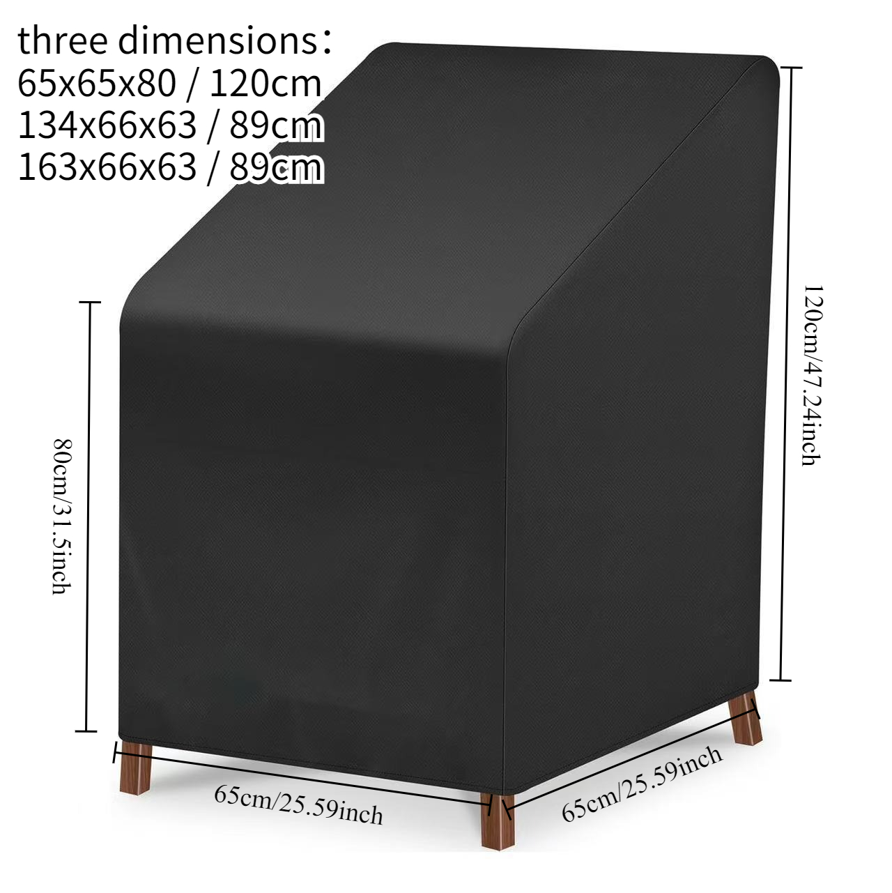 Stacked Chair Dust Cover Stora - Outdoor Furniture Covers Waterproof recensie en prijs