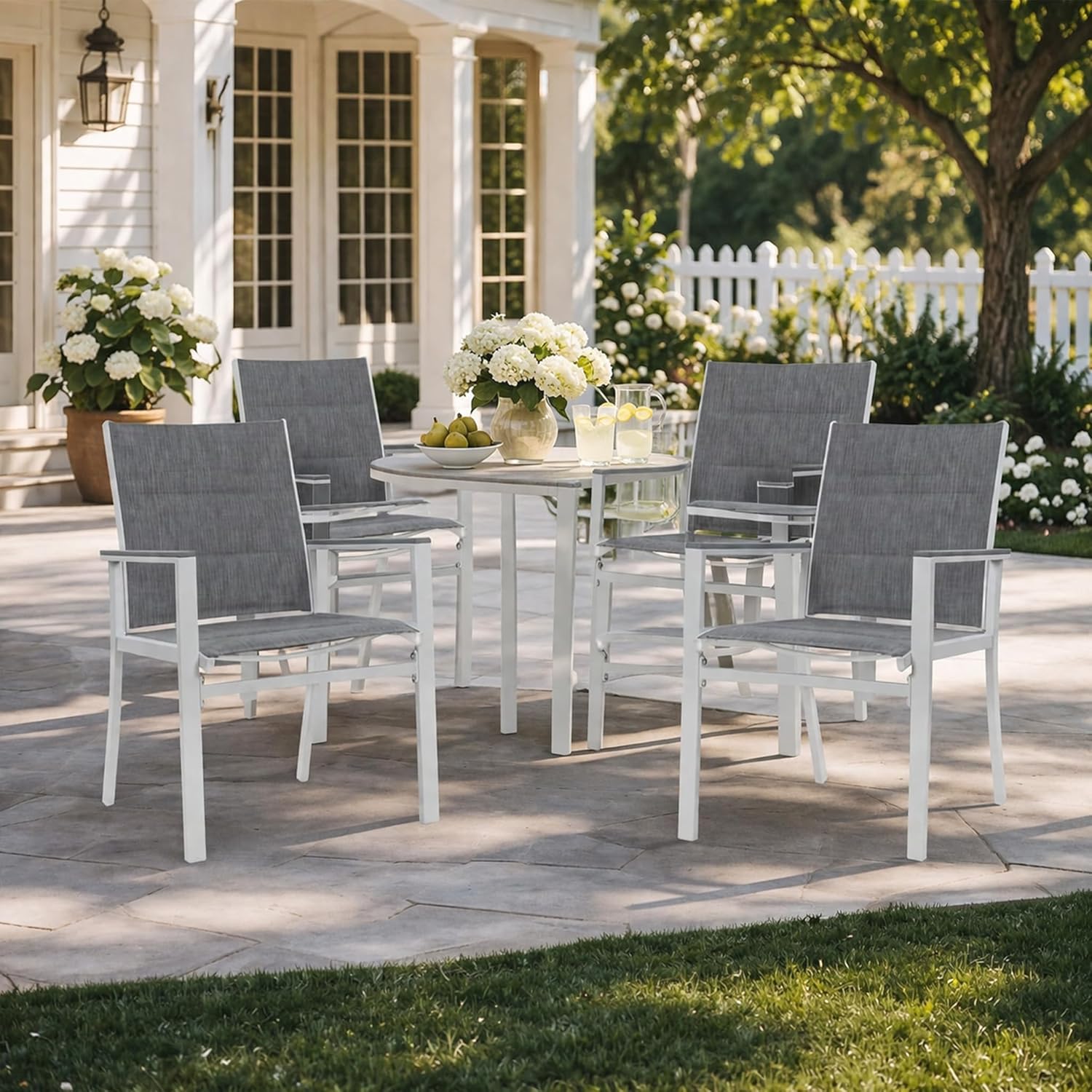 Aluminum Frame Padded Textilen - Outdoor Furniture Quick Dry recensie en prijs