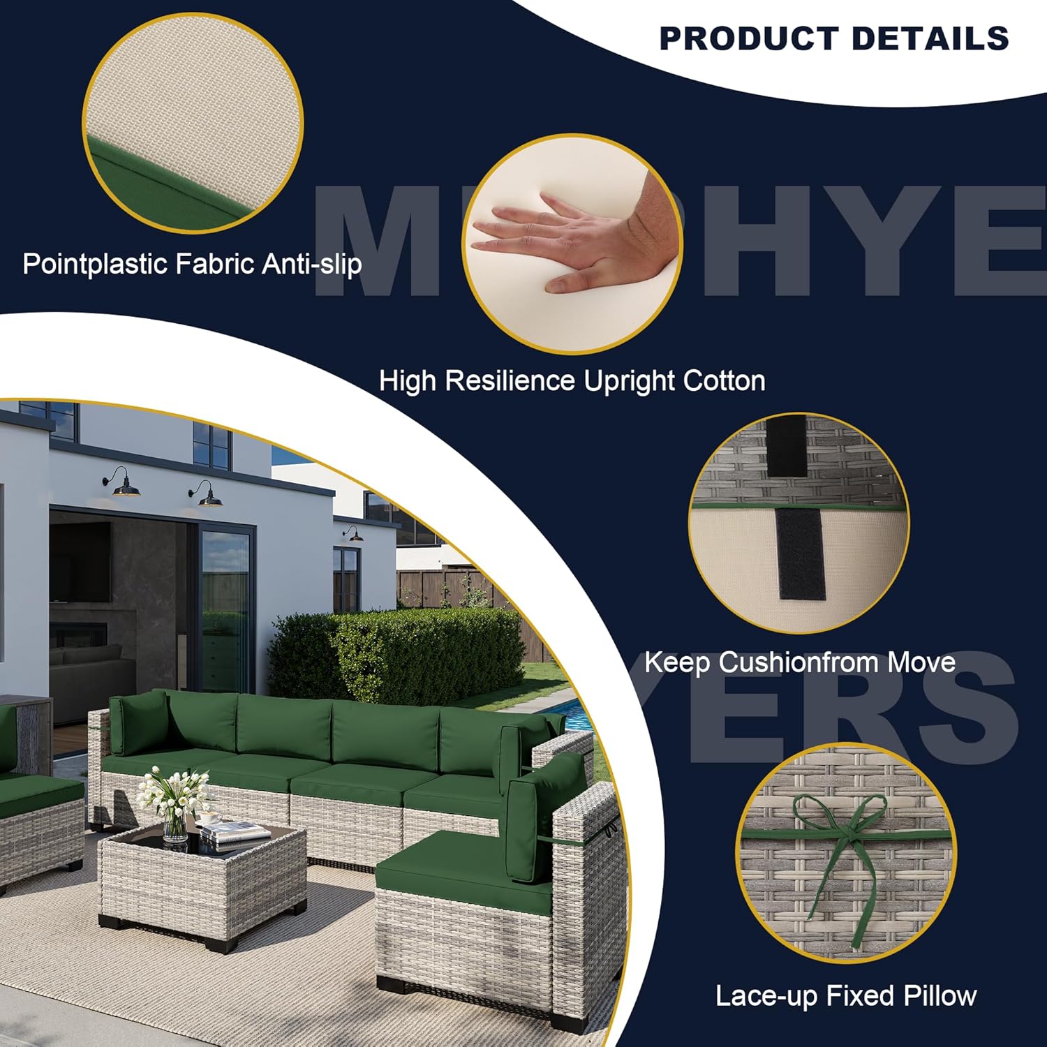 8-Piece Outdoor Patio Furnitur - Outdoor Furniture And Fire Pit recensie en prijs