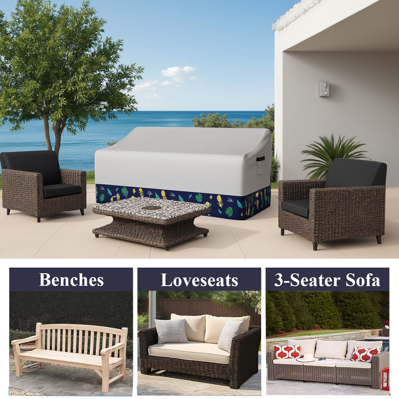 Outdoor Sofa Cover Waterproof  - Outdoor Furniture Manufacturer recensie en prijs