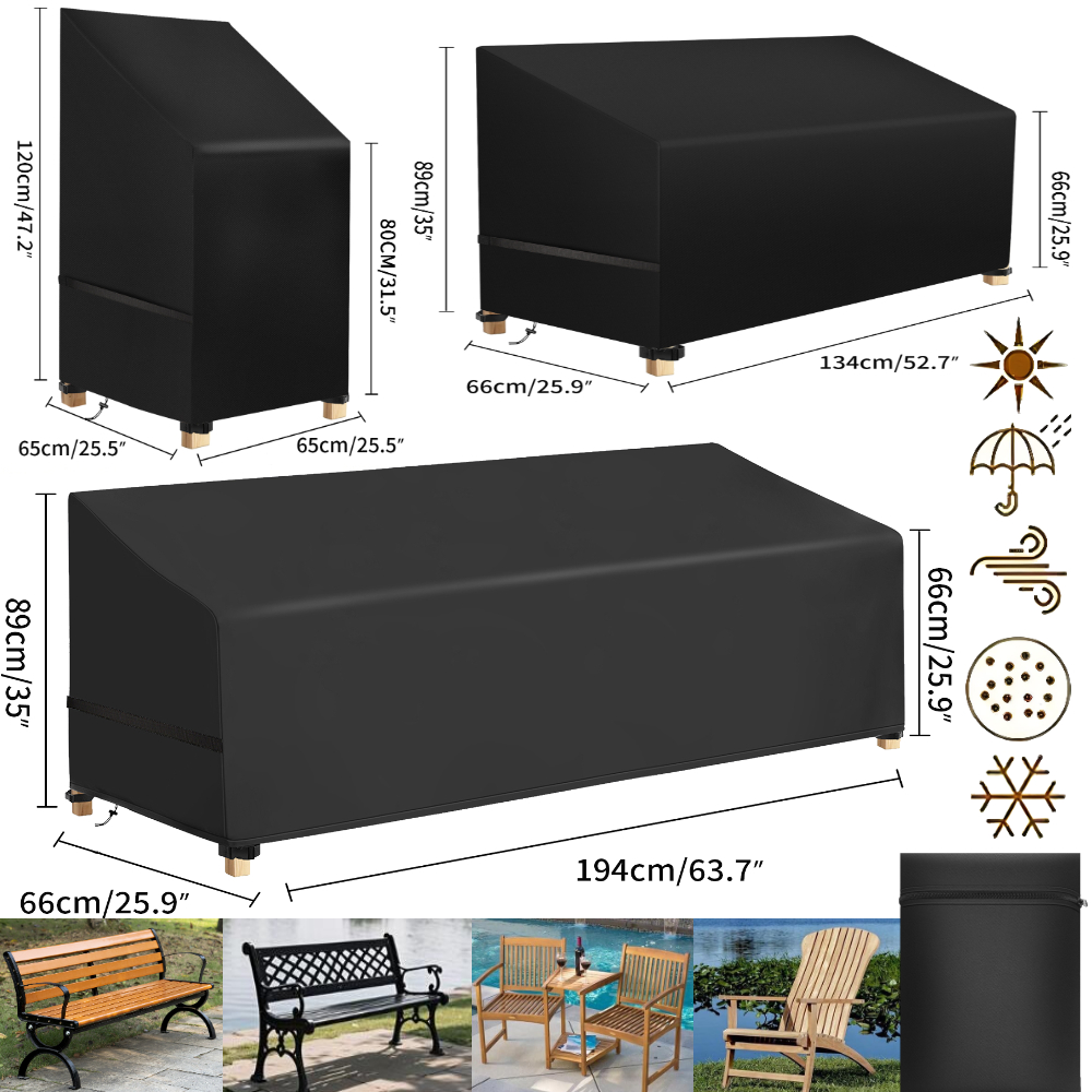 Waterproof Patio Chair Dust Co - Outdoor Furniture Lounge Chair recensie en prijs