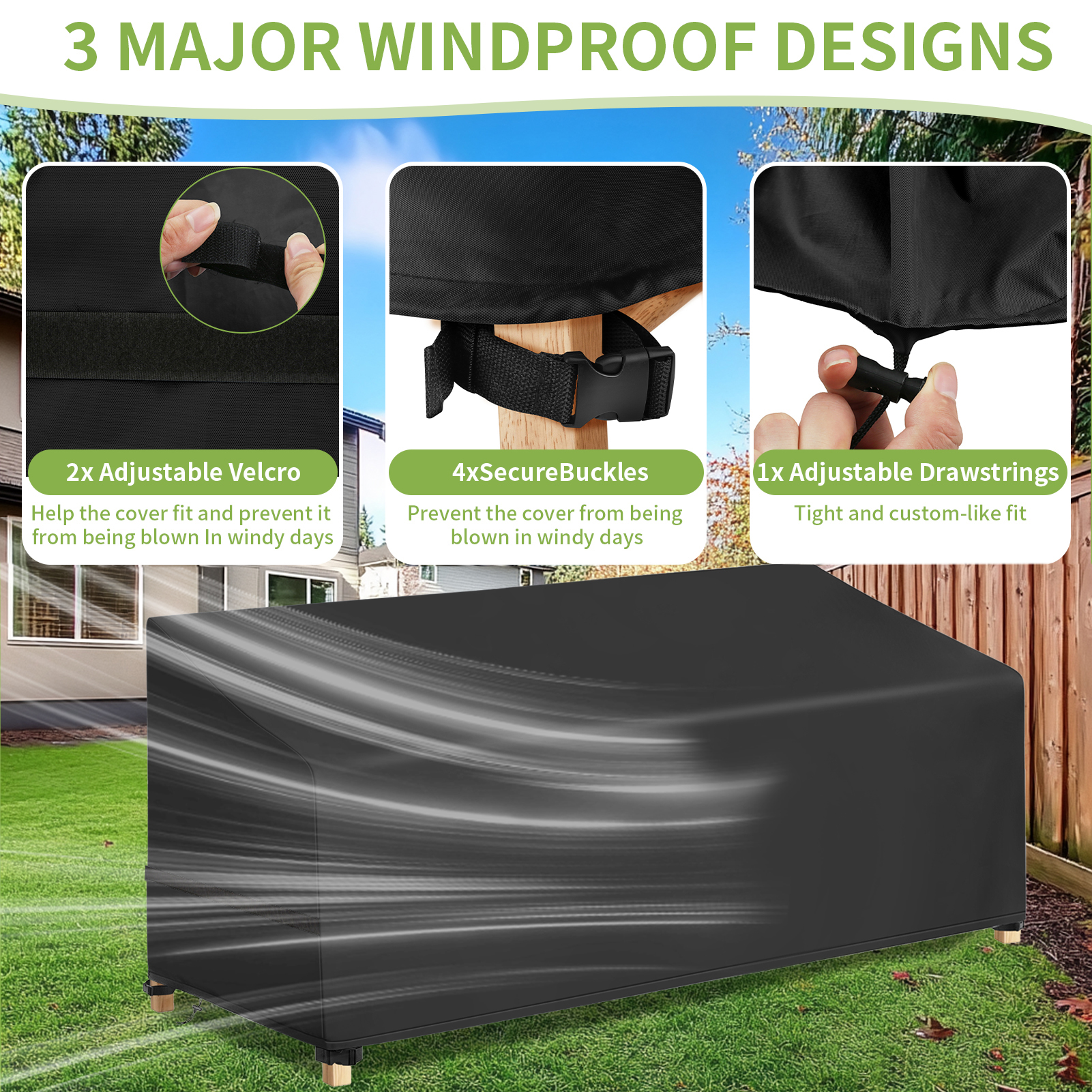 Waterproof Patio Chair Dust Co - Outdoor Furniture Lounge Chair recensie en prijs