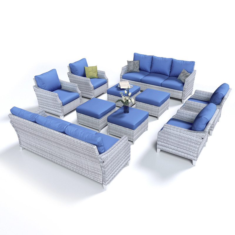 Modern PE Rattan Outdoor Sofa  - Outdoor Furniture Quick Dry recensie en prijs