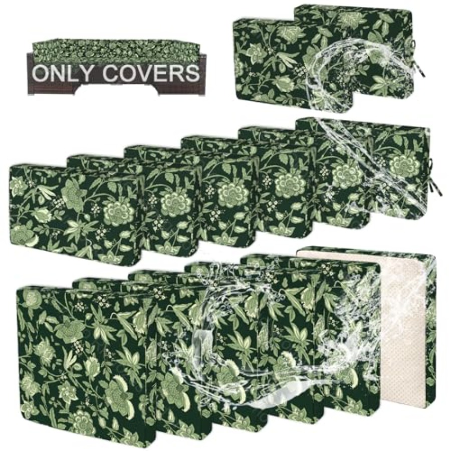 14 PCs Patio Cushion Covers fo - Outdoor Furniture Plus recensie en prijs